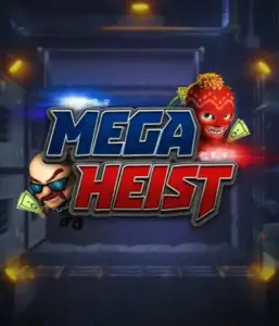 Enter the action-packed world of Mega Heist slot by Relax Gaming, highlighting mischievous characters ready to pull off a daring robbery. This graphic depicts the drama of the heist with its striking logo and a shadowy vault backdrop. Great for fans of heist movies, offering a thrilling gaming experience. 