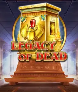 Experience  Legacy of Dead game by Play'n GO featuring complimentary spins and growing symbols, beginning with $0.10 bets.